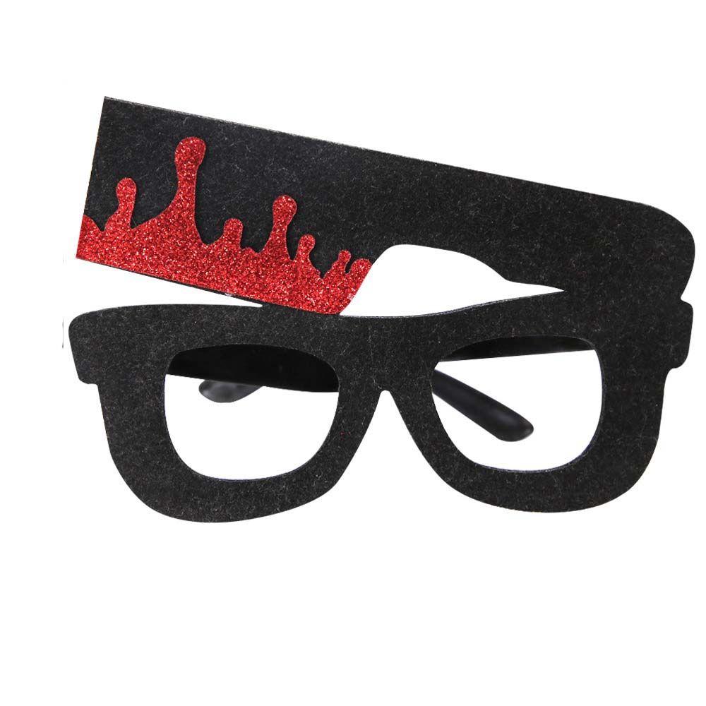 Skull Head Eyeglasses Frames Cobweb Ghost Halloween Decoration Glasses Pumpkin Halloween Dress Up
