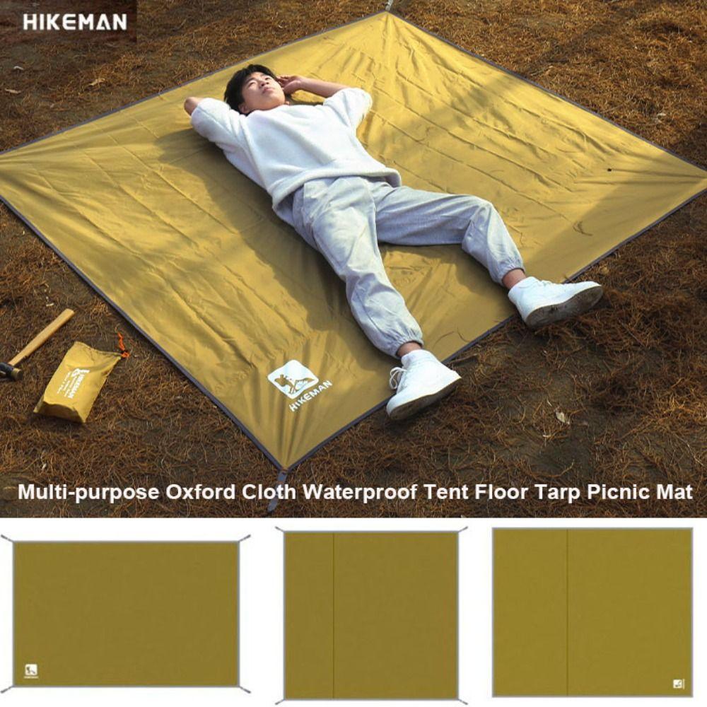 

Oxford Cloth Outdoor Tent Footprints Beach Tarp Multi-purpose Camping Hiking Picnic Mat 90*210cm without logo