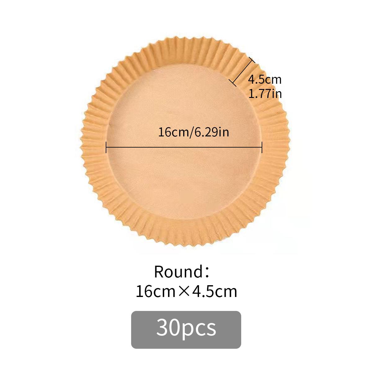 

Одноразовые бумажные листы Leeseph для фритюрницы, 30/50/100 шт. антипригарные листы пищевой пергаментной бумаги для фритюрницы, микроволновой печи