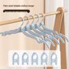 Portable Travel Clothes Hanger & Drying Rack with Clips - Ideal for Dorms, Hotels, and Students