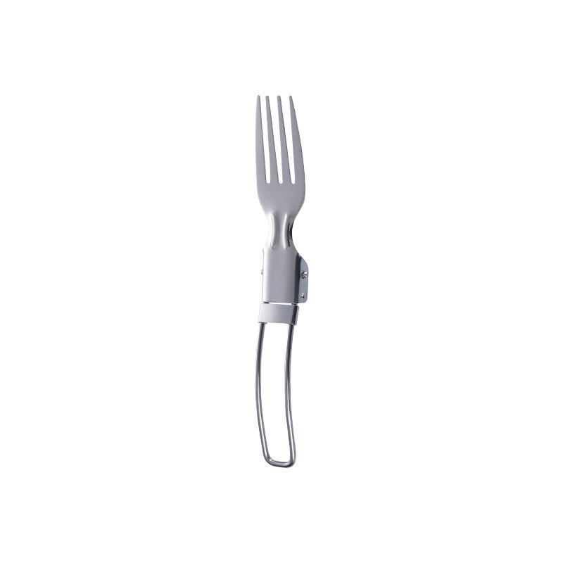 304 Edelstahl Faltbares Besteckset: Tragbares Messer, Gabel, Löffel & Essstäbchen für Outdoor-Reisen, Camping