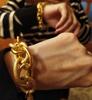Hip Hop Thick Bracelet, Street Auction Personalized Multi-Layer Jewelry Punk Metal Chain Bracelet Women