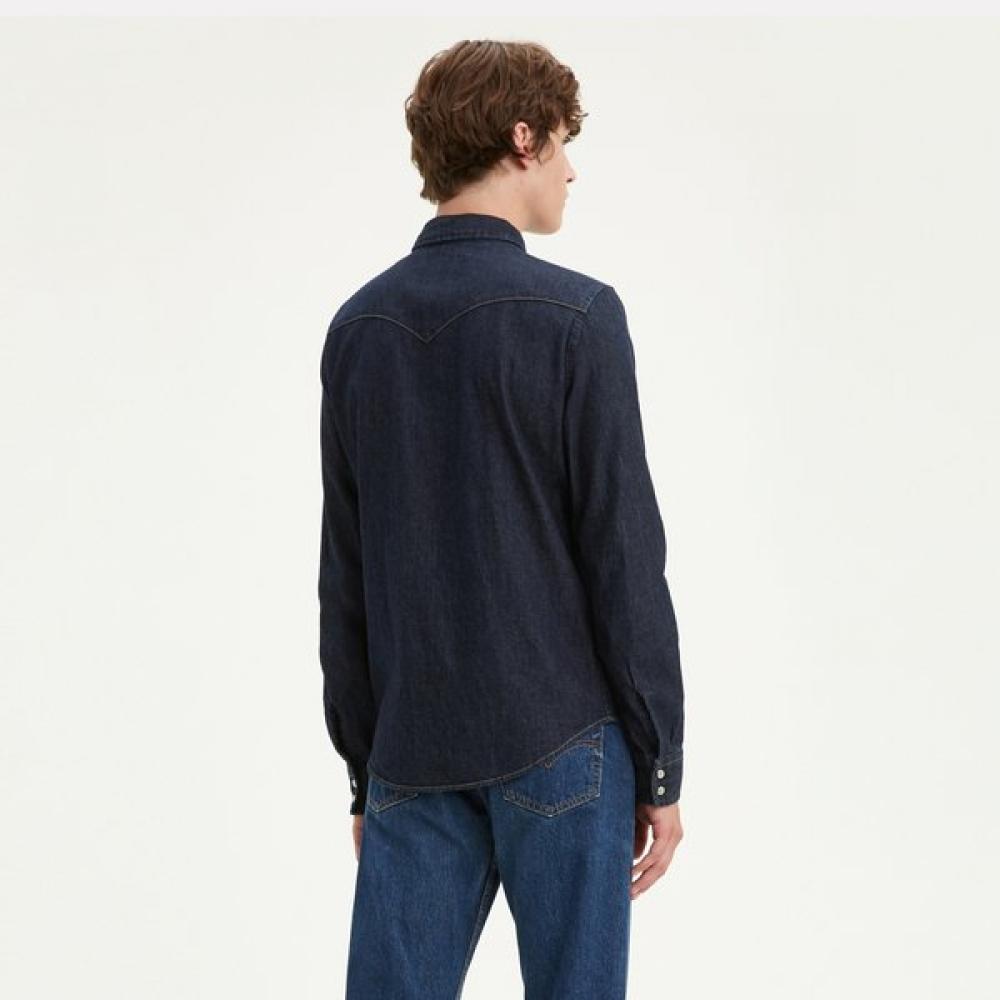 Levi S Men S claSSic weStern Denim Shirt 85745 0002