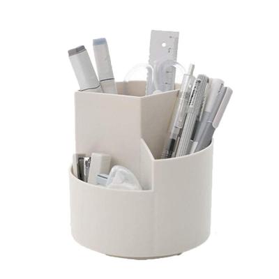 Pen Large Rotating Pen Business Desktop and Other Everyday Stationery and Small Items Pen Office Home Storage Gift Holder, 360° Rotatable, Capacity,