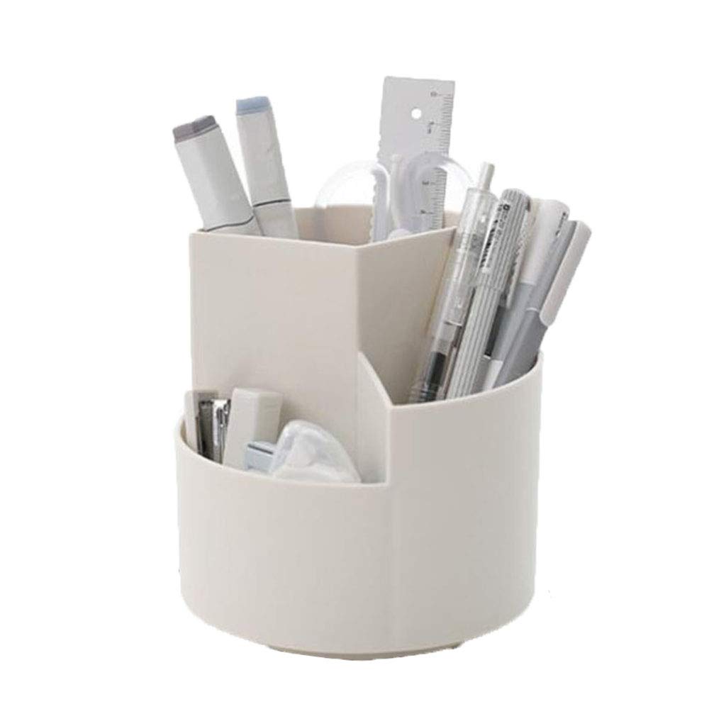Pen Large Rotating Pen Business Desktop and Other Everyday Stationery and Small Items Pen Office Home Storage Gift Holder, 360° Rotatable, Capacity,