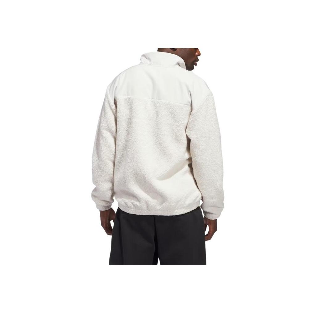 Adidas Sportswear FW24 Coze Spliced Fashion Comfortable Soft Versatile Stand Collar Jacket Men Jackets Off-White JI5852