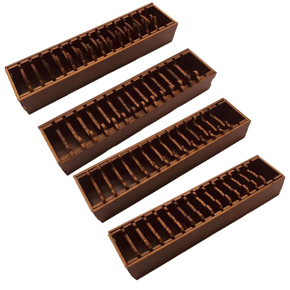 Holz Nähgarn- und Spulenhalter mit Tierformen Handwerksaufbewahrungswerkzeug