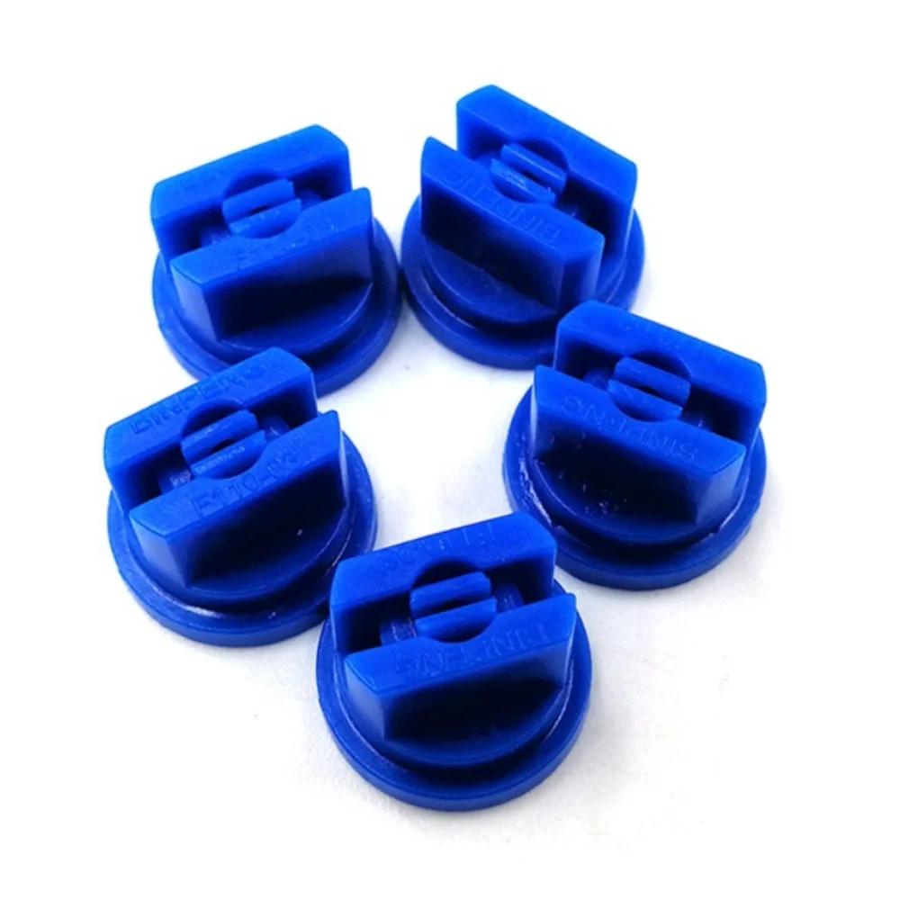 20PCS Agriculture Pesticide Spray Boom Jet Nozzle Tip High Pressure Flat Fan Shape Knapsack Sprayer Nozzle Angle110 Plastic