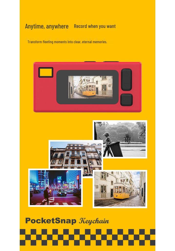Portable Mini Thumb Camera for Students and Outdoor Events