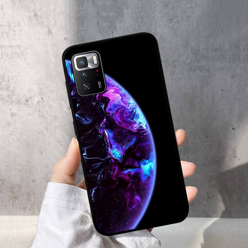 Lila ästhetische Handyhülle für Redmi Note 8 7 9 4 6 pro max T X 5A 3 10 lite pro