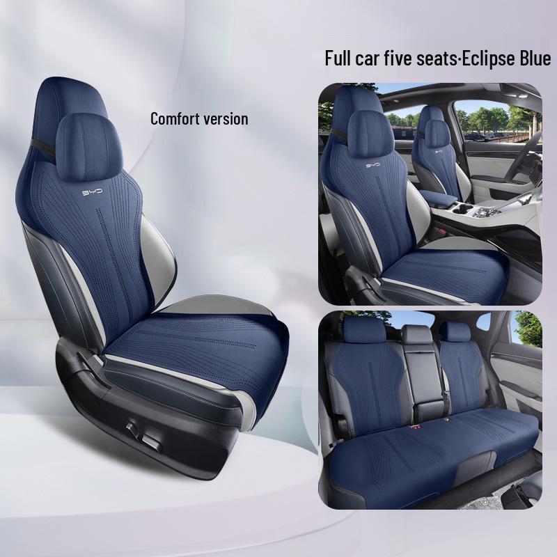 BYD Song PLUS Universal Suede Car Seat Cushion—Four Seasons
