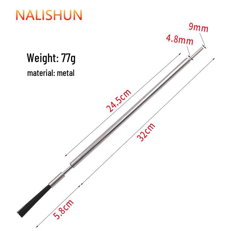 Kartáč na čištění karbonových usazenin pro spalovací komoru motoru