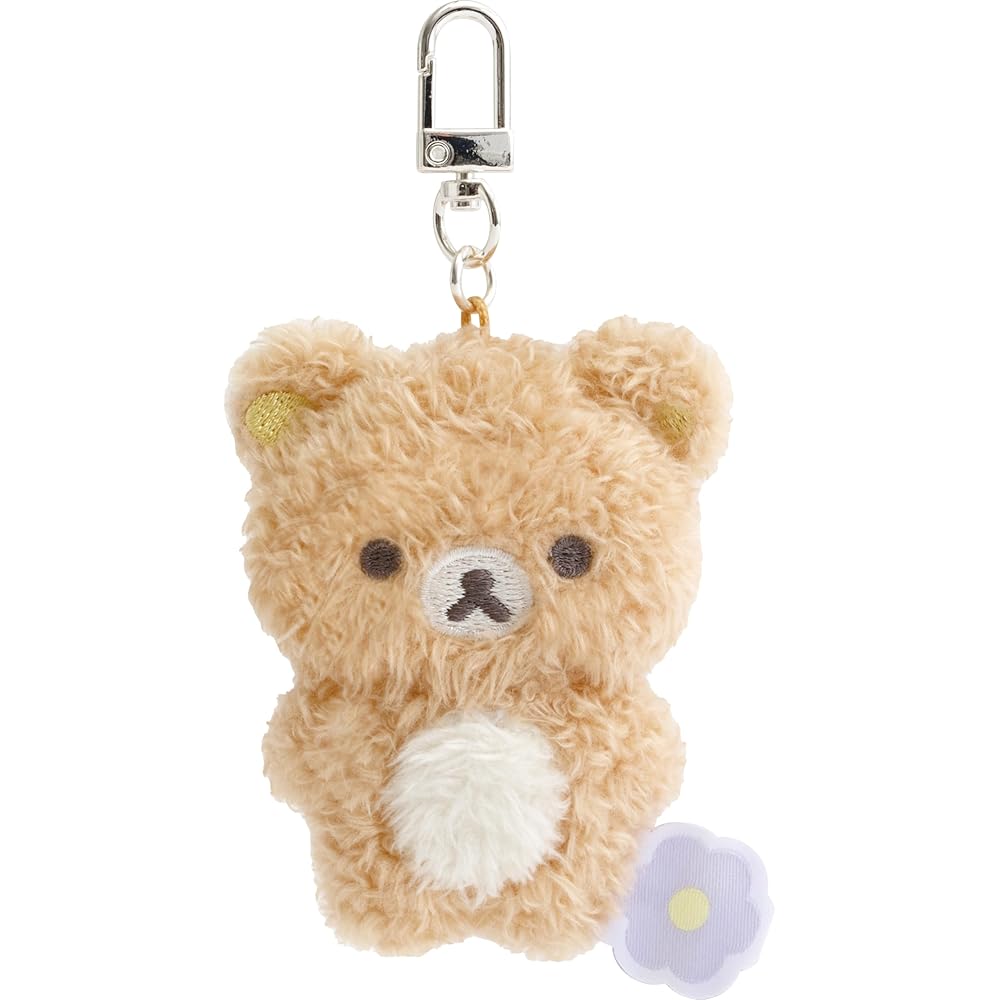 San-X Rilakkuma Hanging Plush Toy Rilakkuma MV13201 Soft Cuddly Toy for Kids