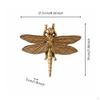 Dragonfly Wall Hanging Toned Resin Textured Appendages for Collectors, Home Decor,