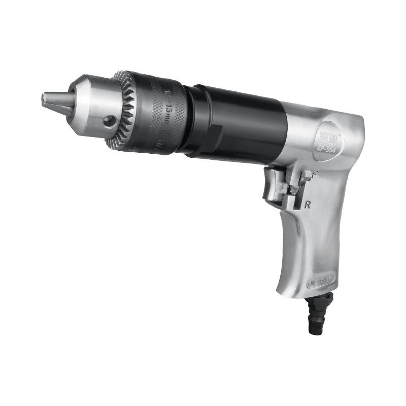 Gaobao 13mm Pneumatic Drill, Gun-Type Air Drill with Speed Control, 10mm Mixer & Hole Opener Tool.