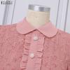 ZANZEA Women Classic Collar Long Sleeve Patchwork Casual Dress