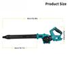 Cordless Portable Electric Blower 270° Rotation Adjustment Leaf Vacuum Dust Blower Courtyard Snow Cleaning Tools
