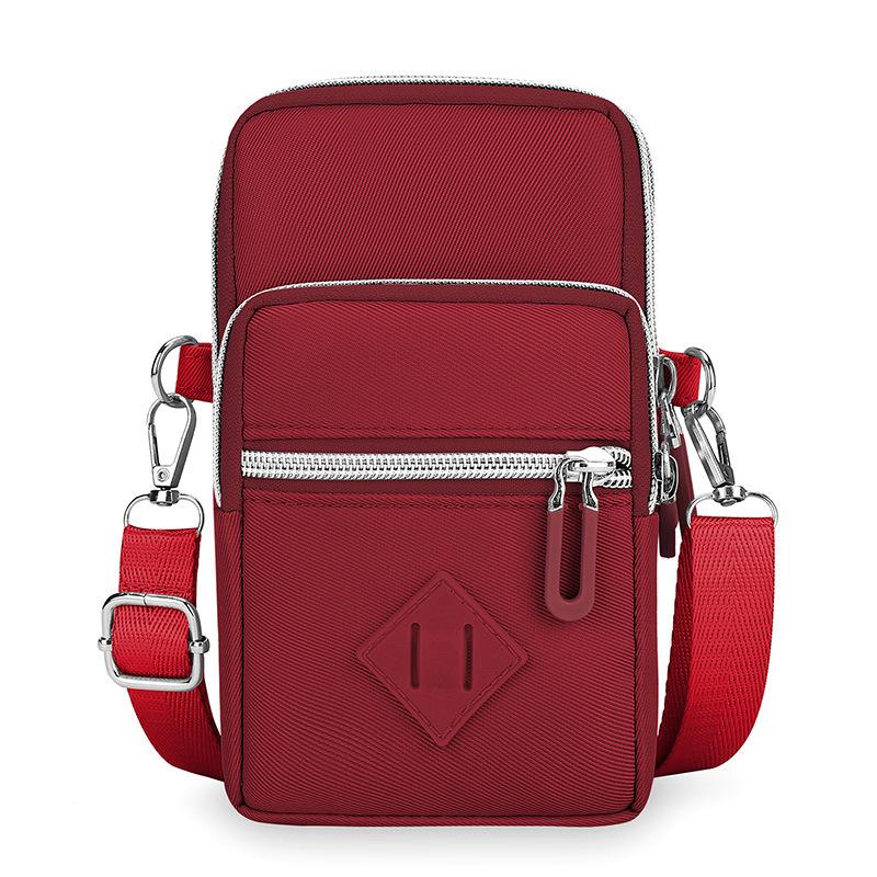 Borsa a tracolla da donna con tasche multiple per telefono, borsa a spalla mini leggera, portafoglio per passaporto da viaggio, piccola borsa a tracolla