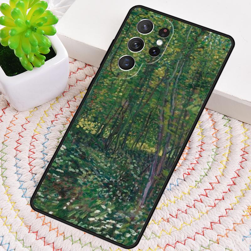 Blossom-Gogh Phone Case for Samsung Galaxy note 10 pro S26 Ultra S23 S24 FE S25 S21 S22 PLUS shockproof Cove