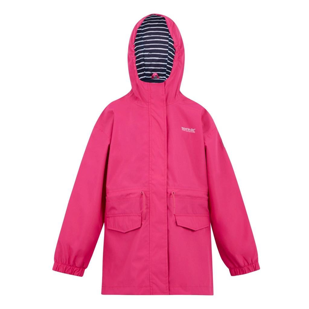 Regatta Childrens/Kids Ballina Stripe Waterproof Jacket