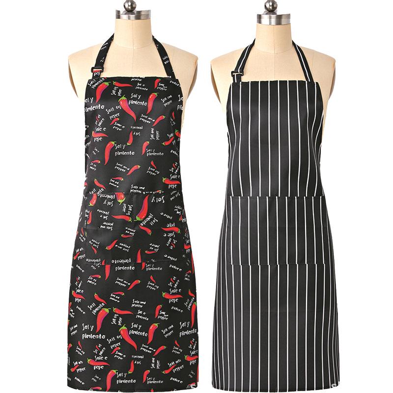 Universal Stain-Resistant Logo Apron for Kitchens & Cafés
