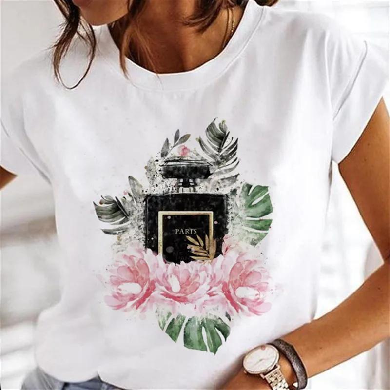 Sweet Wine Plus Size T-Shirt Unisex Clothing Print Girl 90s Cartoon Printing Clothes Graphic Top Lady FeUnisex Tee