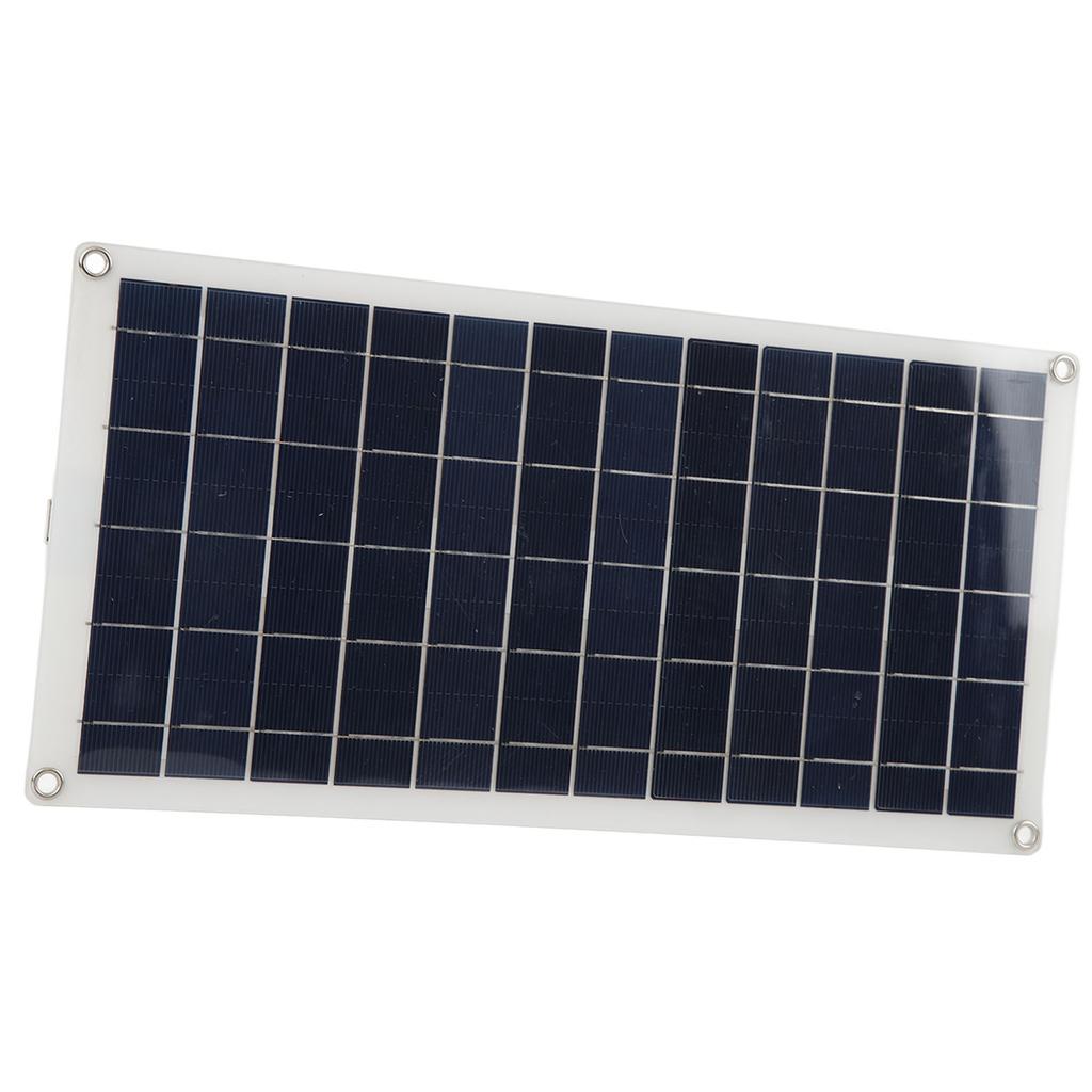10W Solar Panel IP65 Waterproof Flexible High Conversion Efficiency Solar Battery Charger with USB