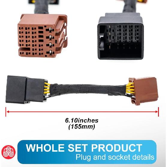 All Lights Mod 6 High Mod for Chevy Silverado 1500 Tahoe Equinox Suburban, GMC Yukon Terrain Sierra 1500, Buick Envision Fog/Low Beams on When High