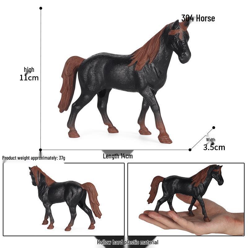 Cross-border Horse Model: Majestic Racing Horse Children s Toy & Home Decoration