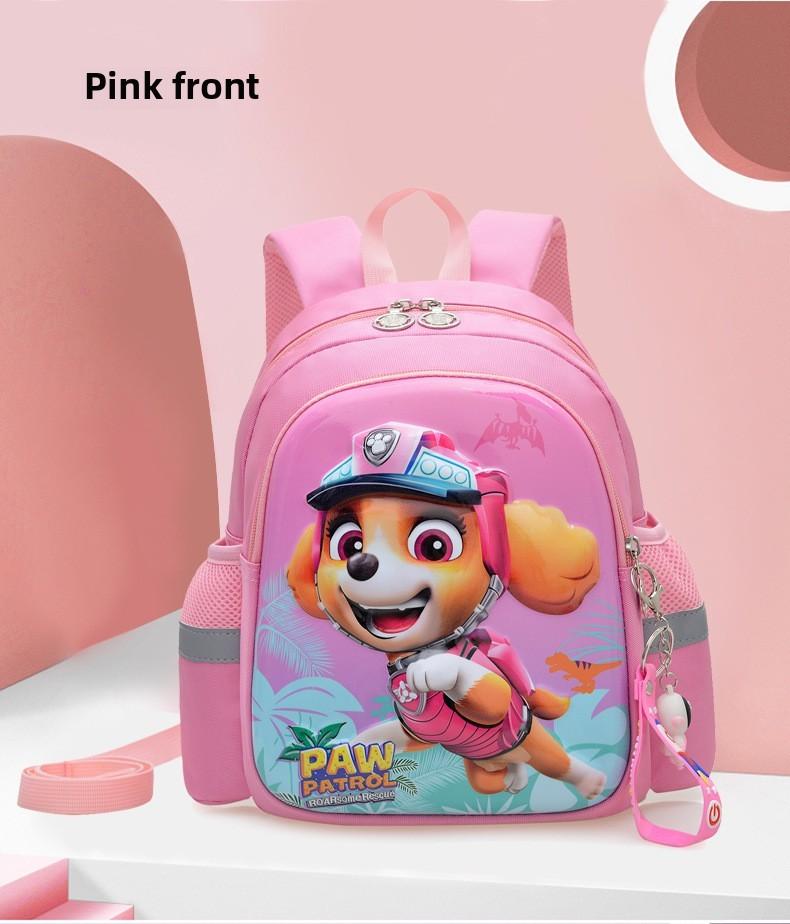 Printed Children Backpack Schoolbag Breathable Anti Water Splashing