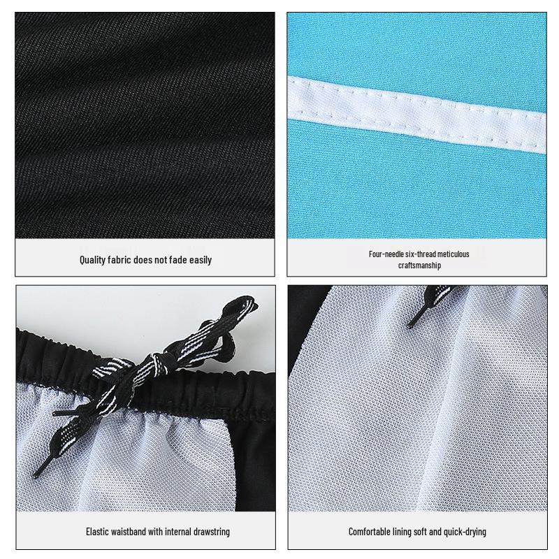 Men's Slimming Square Leg Swim Trunks - Anti-Embarrassment, Fashionable Swimwear for Summer Beach Vacations