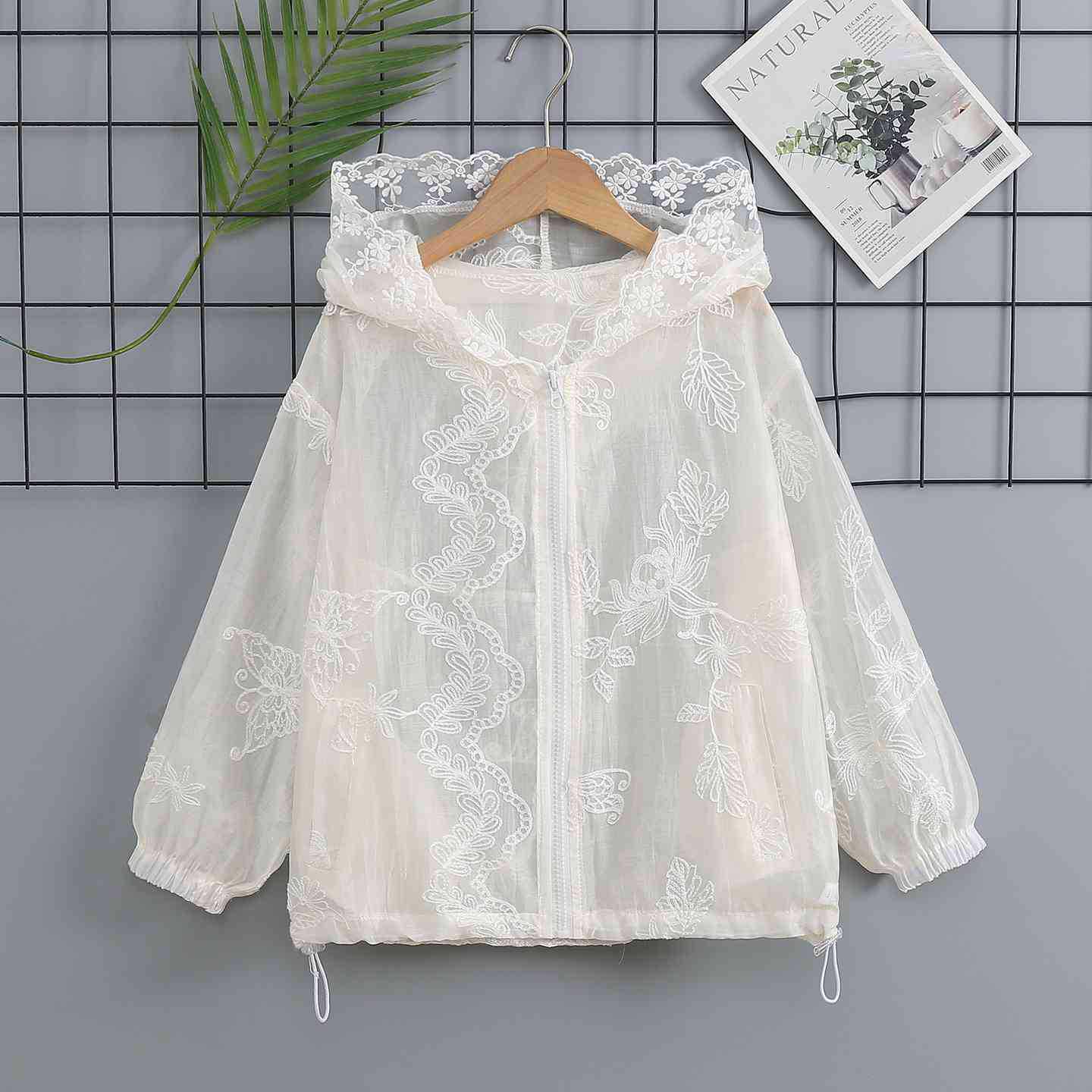 Girls  Lightweight Sun Protection Jacket - Summer 2026 Style 110