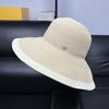Celebrity summer vacation sun hat children big along the beach sun hat foldable straw hat