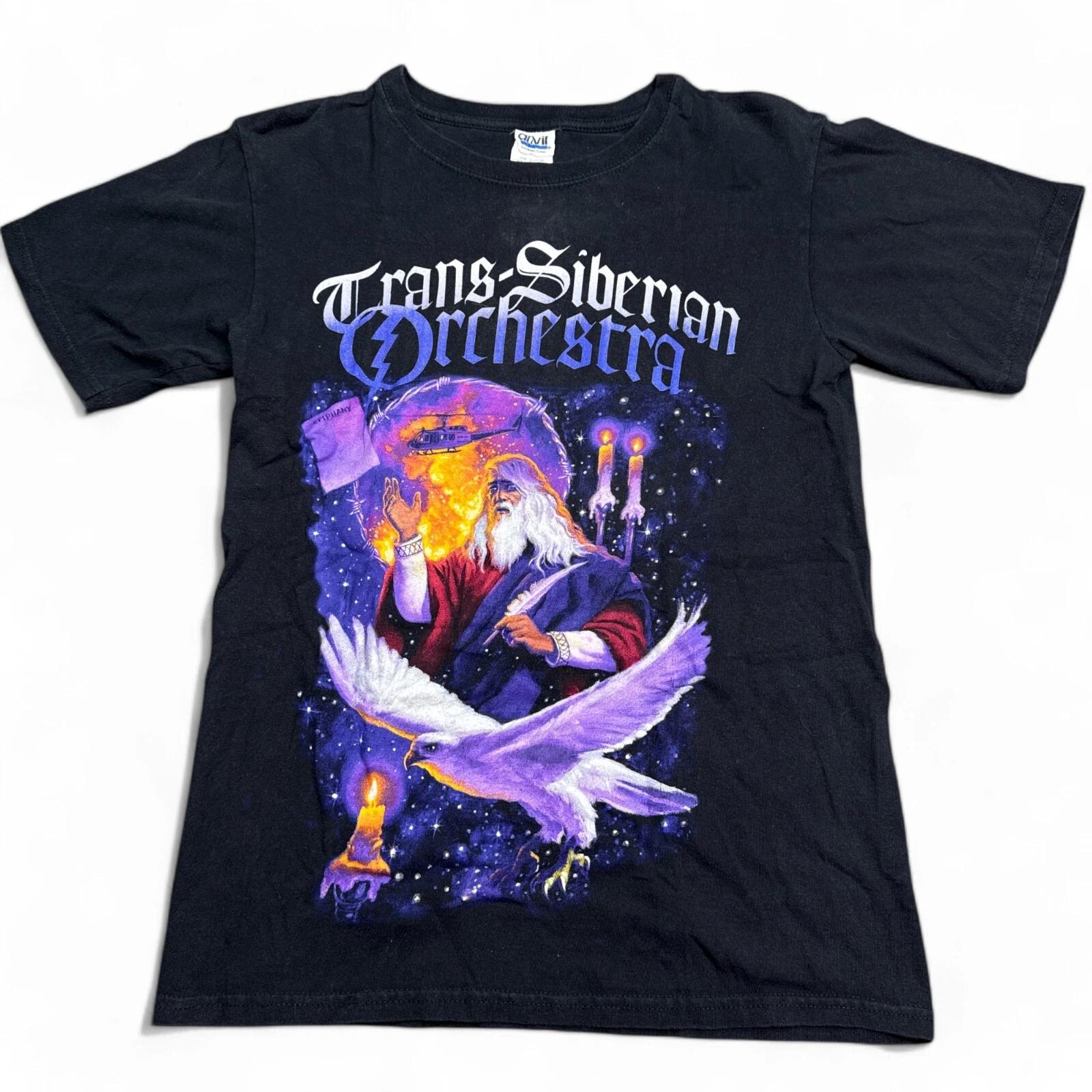 Trans Siberian Orchestra Concert Tour Tee Shirt Adult Size Small Vintage Style S