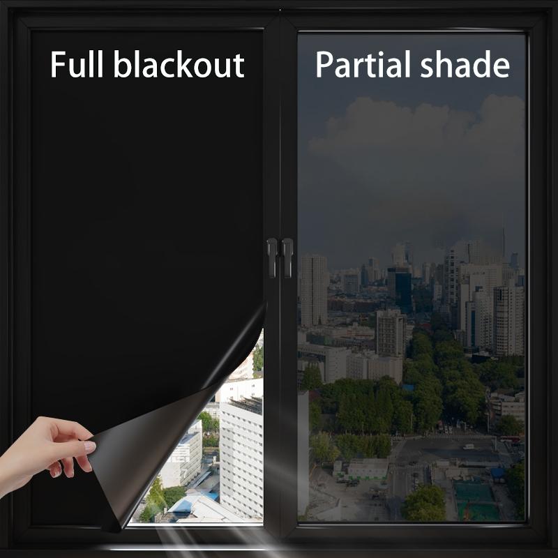 One-Way Privacy Heat Insulation Window Film UV Protection Sunshade Reflective Glass Film Suitable For Home Balconies And Glass.