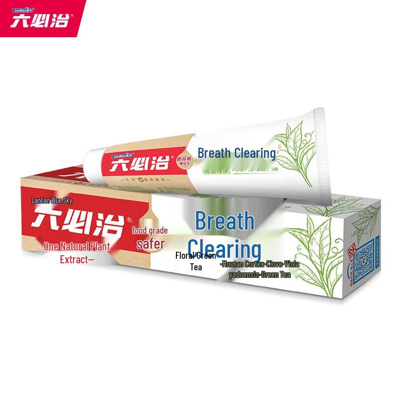 Liubizhi Floral Green Tea Fresh Breath Toothpaste