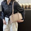 Large Capacity Brown Bowling Handbags Women's Shoulder Bags Retro Korean INS Style Autumn Winter New 2026 Fashiable Trend Bags