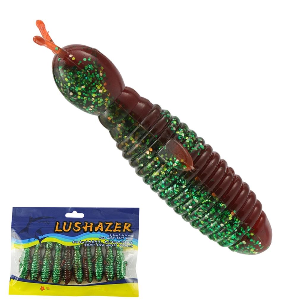 Dancing Worm Soft 1.7g 2.7g 60mm 75mm S Floating Fishing TPE Worm Swimbaits Fishy Smell Bass Artificial