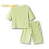 Balabala Kids' Viscose Short Sleeve Pajama Set