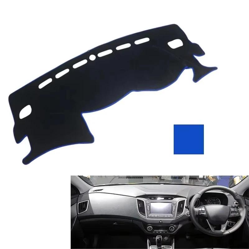 

Коврики на приборную панель автомобиля Избегайте световой коврик Для Hyundai CRETA ix25 2016 2017 2018 2019 Платформа приборов Стол Ковры Аксессуары Polyester&Four Seasons