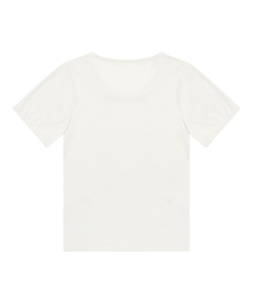 HYEYEONG KIM Logo T-Shirt - Beige