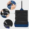 Travel Waterproof Toileting Bag for Men, Camping Storage for Business Trips, Foldable Portable Bag, Toileting Set