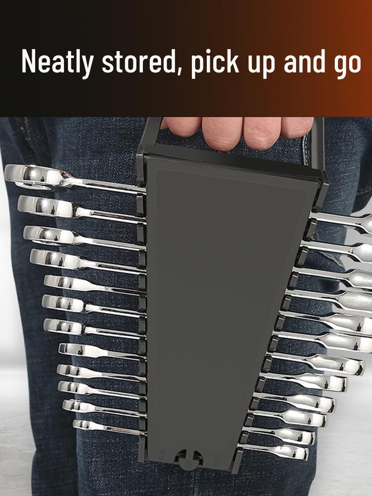 Blossom Organizer Rack for Open-End and Ratchet Wrench Set