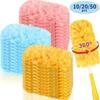Double Sided Dust Duster 2/50 Pcs Lightweight Efficient Spider Web Remover for Office School High Place Large Cleans