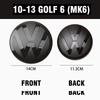 Car Front Grill Badges Rear Trunk Emblem Lid Covers Logo Sticker Black Center Cover For VW Polo Golf 6 7 8 VARIANT PASSAT CC Va4