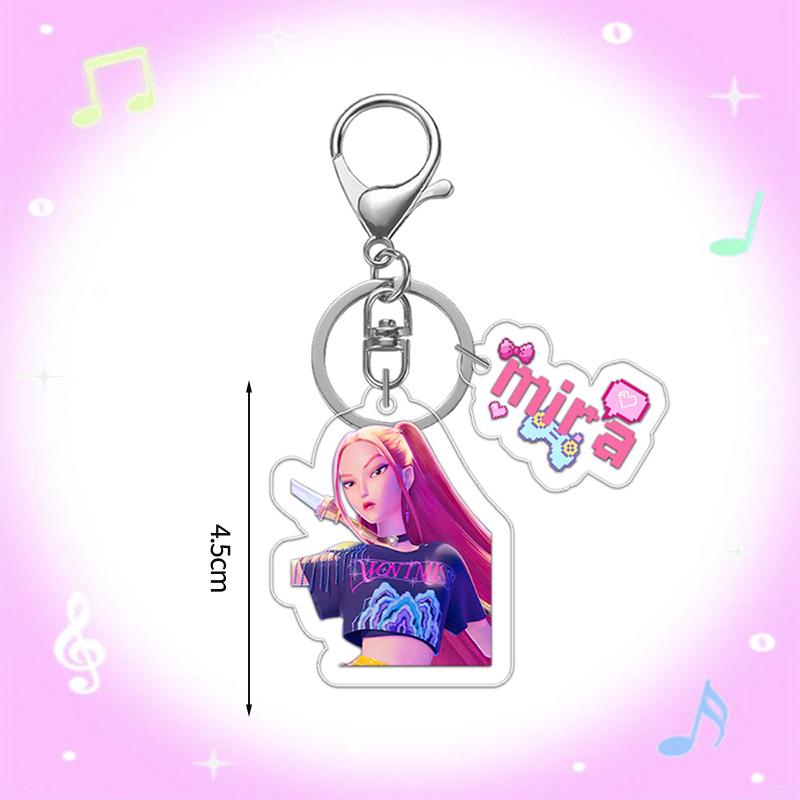Anime Movie KPop Bracelet Rumi Mira Zoey Wristband Nacklace Kpop Cosplay Jewelry Accessories Party Gifts for Fans Kids