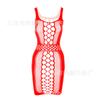 Sex Underwear Transparent Hollow Sexy Net Socks Women's Stockings Tight Net Clothes One-piece Suspender Hip Skirt