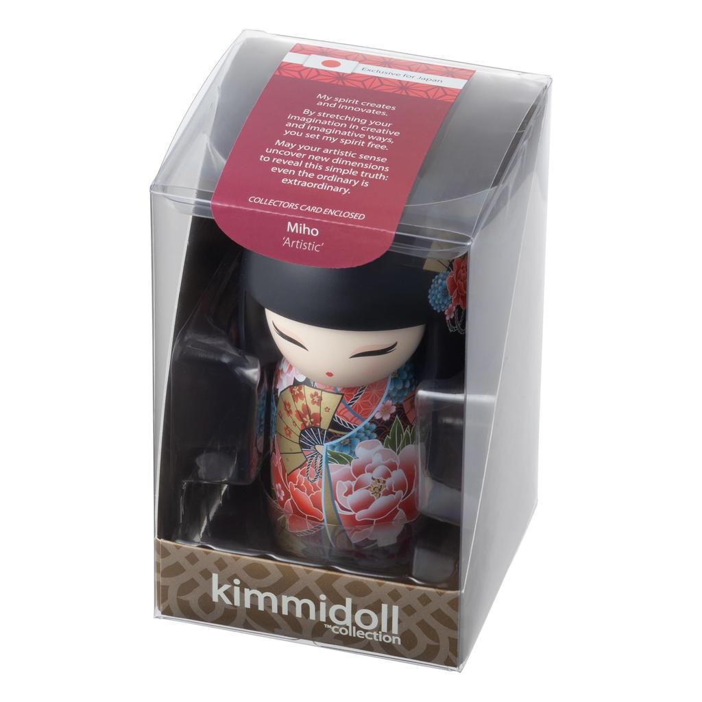 Kimmidoll Kokeshi Doll MIHO 11cm TGKFLJP03 L, Tall,