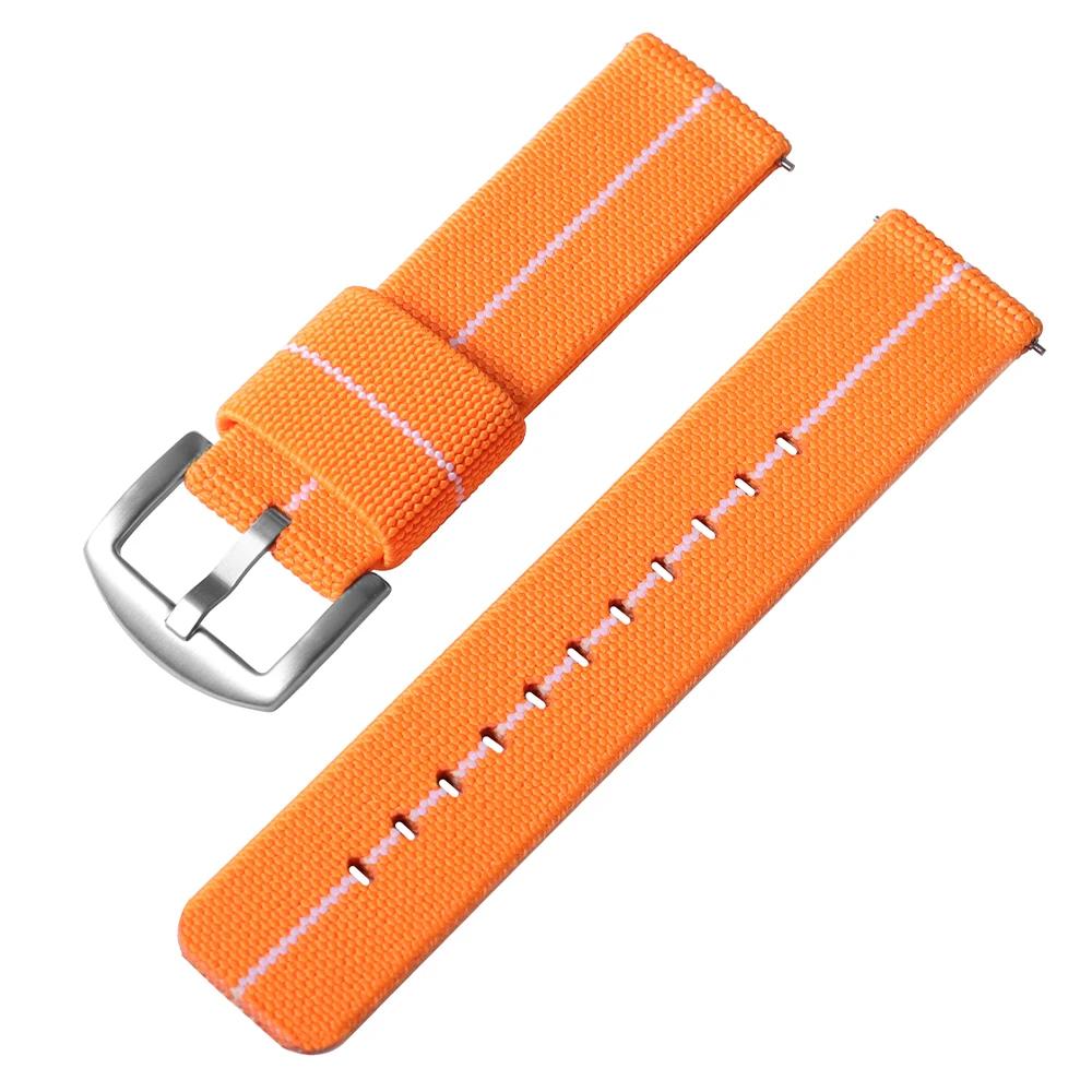 18mm 20mm 22mm 24mm Universal Nylon Watch Band for Omage Watch Canvas Sport Strap for Men Women Wristband Quick Release Bracelet