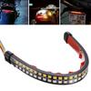 20/30/40cm Motorcycle LED Flowing Turn Signal Indicator Lights Red Strobe Brake Light Tail Lamp Strip Decor Driving Lamps